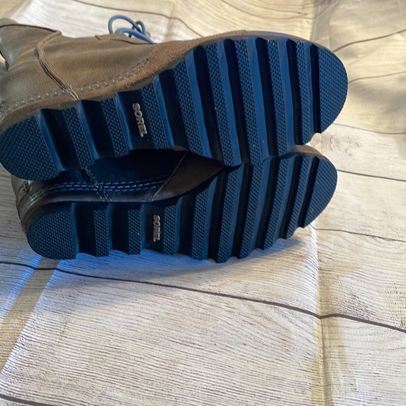 Sorel Cate The Great Wedge Size 10 Pebble - Picture 4 of 14